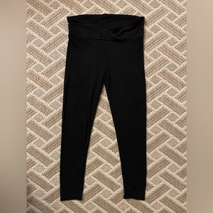 Gap Maternity Underbelly Leggings, black, small